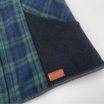 Stormy Kromer Wool Vest Womens The Ida Outfitter Plaid Green Blue USA Small Photo 7