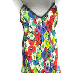 Saks 5th Avenue Saks Fifth Avenue Satin Floral Nightie Gown Short Medium Summer Photo 0