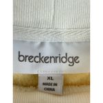 Breckenridge Vintage  Yellow Floral Embroidered Crew Neck Sweatshirt Size XL Photo 10