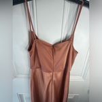 BHLDN  Cali Satin Charmeuse Midi Dress
'DESERT ROSE' Women's size 0 wedding event Photo 8