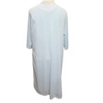 Vassarette Vintage Robe Night Dress S Baby Blue Nylon Night Gown Grannycore USA Photo 5