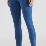 Topshop Moto Medium Wash Joni Skinny High Waist Denim Jeans Tall W34 L36 XL Photo 0