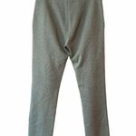 Max Mara Weekend Black Houndstooth Print Mid-rise Straight Leg Pants Photo 5