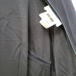 Tadashi Vintage Womens Evening Gown 18 Blue Satin Skirt Formal Maxi 3/4 Sleeve Photo 13