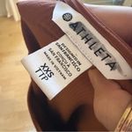 Athleta  NWOT Pacifica Midi Ribbed Sleeveless Dress Athletic Rust Orange Size XXS Photo 3