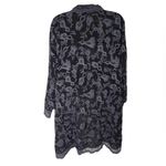 Johnny Was  Sparrows Jacket Embroidered Open Boho Elegant Navy L Photo 2