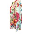 Ralph Lauren Lauren Womens Multicolor Floral Cotton Blouse/Top 3/4 Sleeve Boho Photo 8