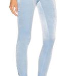 Y/PROJECT Opening Ceremony Stirrup Short Jeans In Ice Blue EUC $790 Size 2 Photo 2
