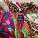 SheIn 🌹 Slayr Plus Paisley Print Satin Shorts, Medium Photo 1