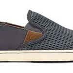 Olukai Pehuea slip on shoes gray women's size 9.5 casual minimalist neutral Photo 0