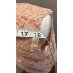 Star Vixen Crochet Lined Coral Paisley Women Tank Plus 2X Coquette Cottage Y2K Pink Photo 4