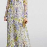 Zimmermann  Natura Floral Semisheer Long  Sleeve Silk maxi dress size AU 1 /S Photo 0
