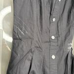 J.Crew NWT  Sleeveless Button-up Peplum Top Black Photo 5