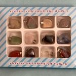 Set of 12 Stones From the World. NWOT Add to Chain. Great Gift Photo 0