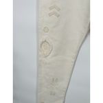 Ralph Lauren POLO White Womens 27 Callen HR Slim Jeans Aztec Boho Southwest Photo 3