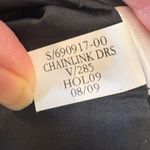 Banana Republic  Geometric Chainlink Silk Cap Sleeve Dress Size 8 Photo 5