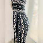 Urban Outfitters  Strapless Jumpsuit size small like new wide legs stretchy Photo 5