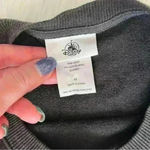 Disney Walt  World Mickey Football Stripe Crop T-Shirt Medium Photo 3