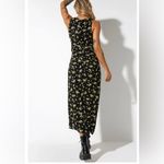 Motel Rocks  Fiaso Midi Dress In Lemon And Lime Black Photo 1