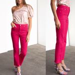 NWT CLOSED Denim Brand Hi Sun Jean in Raspberry Pink size 24! Photo 1