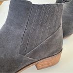 DV by Dolce Vit Dolce Vita Talsie Anthracite Suede Ankle Booties Size 9 Photo 8