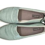 Eddie Bauer  Green Canvas Slip On Sneakers Size 10 NWT Sole‎ Wear Photo 4