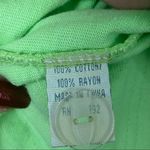 Cotton Connection Blue Aqua Chartreuse Sequined Fish Button up Hoodie Blue Photo 5