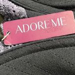 Adore Me Bra 38I Annabelle Black/Lilac Cottagecore Fairy Feminine Sexy Photo 3