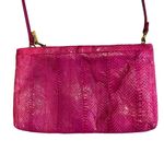 Saks 5th Avenue Vintage SAKS FIFTH AVENUE Snakeskin Shoulder Bag Clutch Photo 4