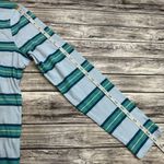 SO  Womens Striped Long Sleeve T Tee Shirt XL Extra Large Blue Teal White NWT NEW Photo 11