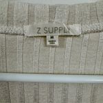 Z Supply  Beige Ribbed Button-Up Cardigan Photo 1