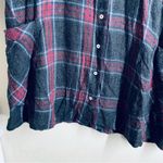 ZARA  Plaid Flannel Tunic Shirt Dress size M Photo 10