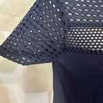 MICHAEL Michael Kors Navy Short Sleeve Top Blue Photo 3