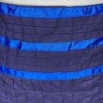 H&M Women's Linen Pleated Schoolgirl Elastic Tie Waist Fit & Flare Skirt 0P Photo 4