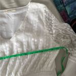 A Beautiful Soul Elegant White Maxi Dress Lace Ruffles Size L Photo 10