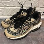 Nike AIR MAX 98 PRM WOMEN'S sz 7 "Animal Print" Desert Ore Black BV1978-200 Photo 0