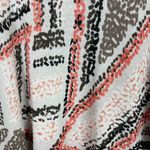 Nic+Zoe  Top Womens 2X Multicolor Pattern Linen Blend Long Sleeve‎ Knit Plus Photo 4