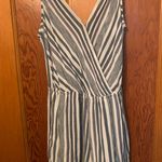American Eagle  Outfitters Striped romper - Blue and White Photo 0