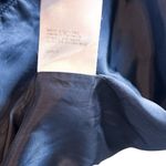 Akris Punto A Line Sleeveless Wool High Neck Ombre Colorblock Dress Blue Navy 8 Photo 12