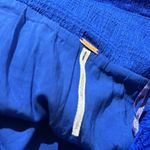 Free People NWOT  ROYAL BLUE MIDI SKIRT LARGE Photo 6