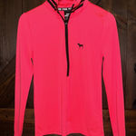Victoria's Secret VS  PINK SMALL‎ Ultimate Long Sleeve Shirt Quarter Zip Dri-fit Photo 0