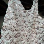 Studio One Formal dress with sequins rose gold and pearlessence stitching Photo 2