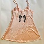Hello Kitty  girly goth champagne pink mini slip dress Photo 4