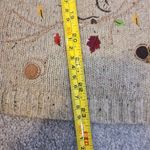 Vintage Christopher & Banks Novelty Cardigan Womens Sm OWL Embroidery 90s Y2K Brown Photo 6