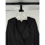 Juicy Couture Cardigan Sweater Hooded Sparkly Glitter Metallic Holiday Cute Sz S Photo 4