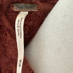 Free People  Rust Long Cardigan Photo 1