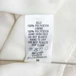 Storia  Embroidered Lace Babydoll Dress Puff Sleeve Mini Ivory Cream Size Medium Photo 9