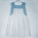 J. Marie Willow Dress embroidered linen Summer Sundress size‎ small White Photo 9