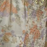 Torrid Pastel Floral Babydoll Challis Corset Sleeveless Top 0 L 12 NWOT Photo 5