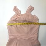 After Six  Bridemade blush chiffon maxi bow dress Photo 2